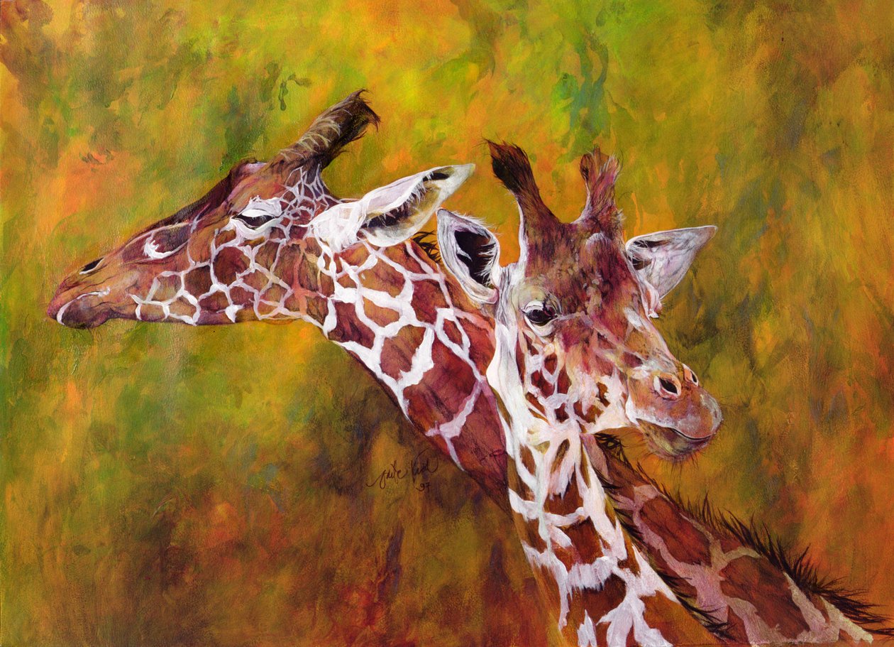 Giraff av Odile Kidd