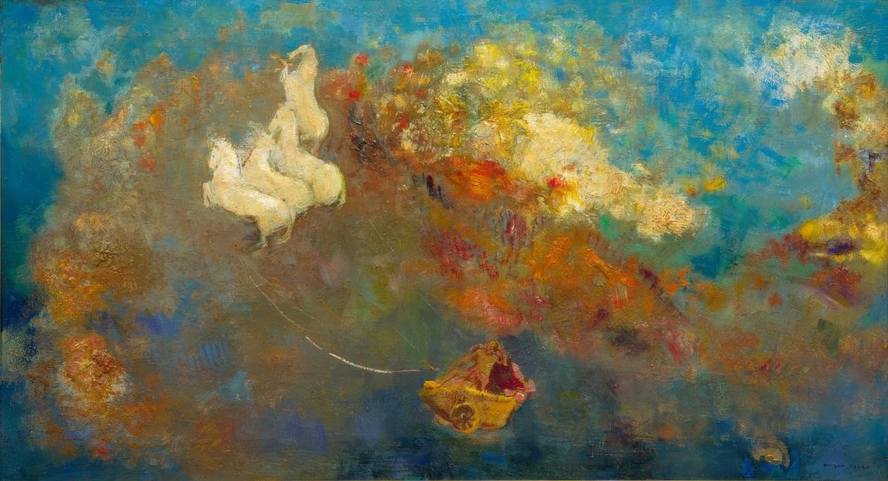 Apollos vagn av Odilon Redon