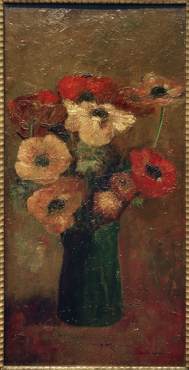 Anemonen av Odilon Redon