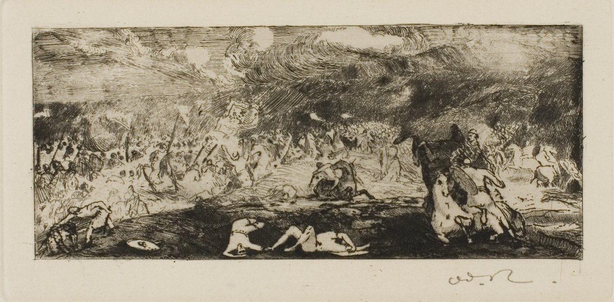 Slåss av Odilon Redon