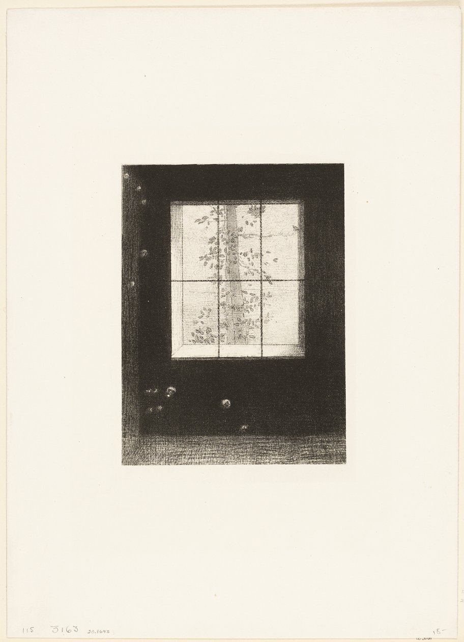 Dag, tallrik 6 från Dreams av Odilon Redon
