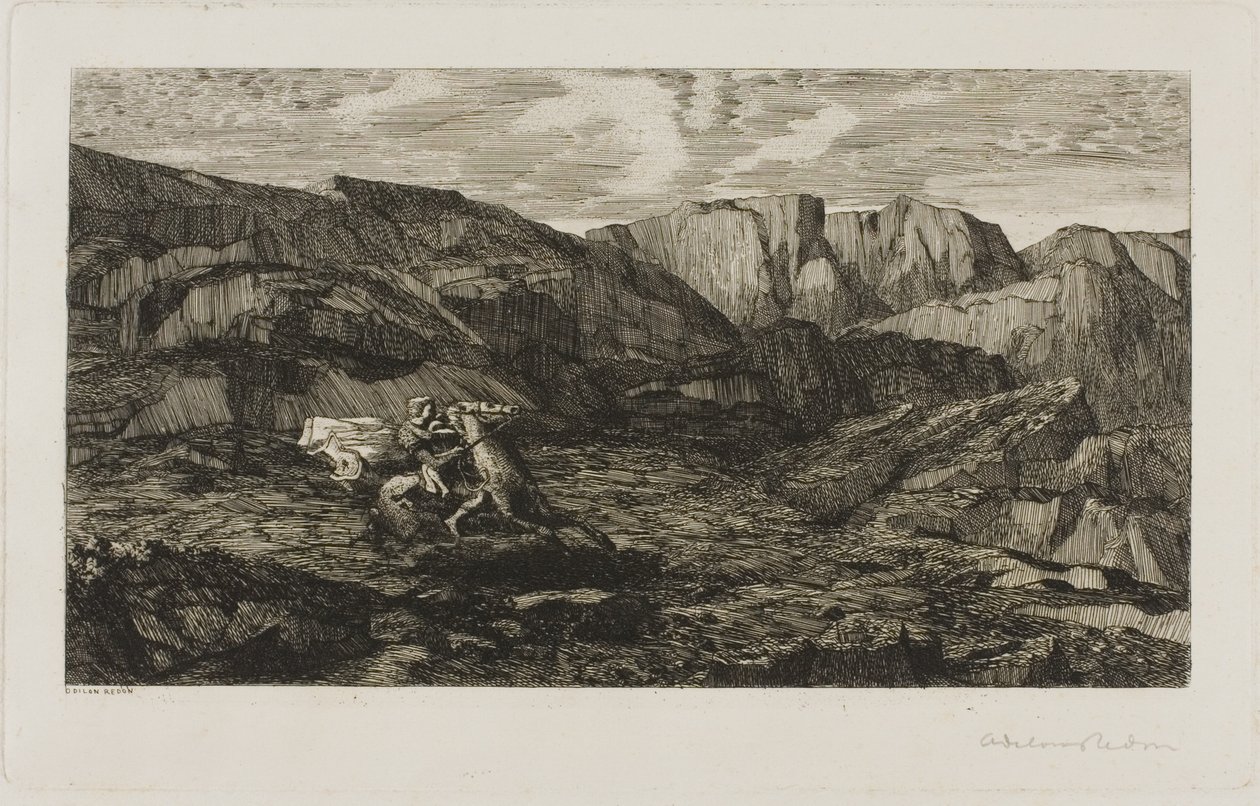 Rädsla av Odilon Redon