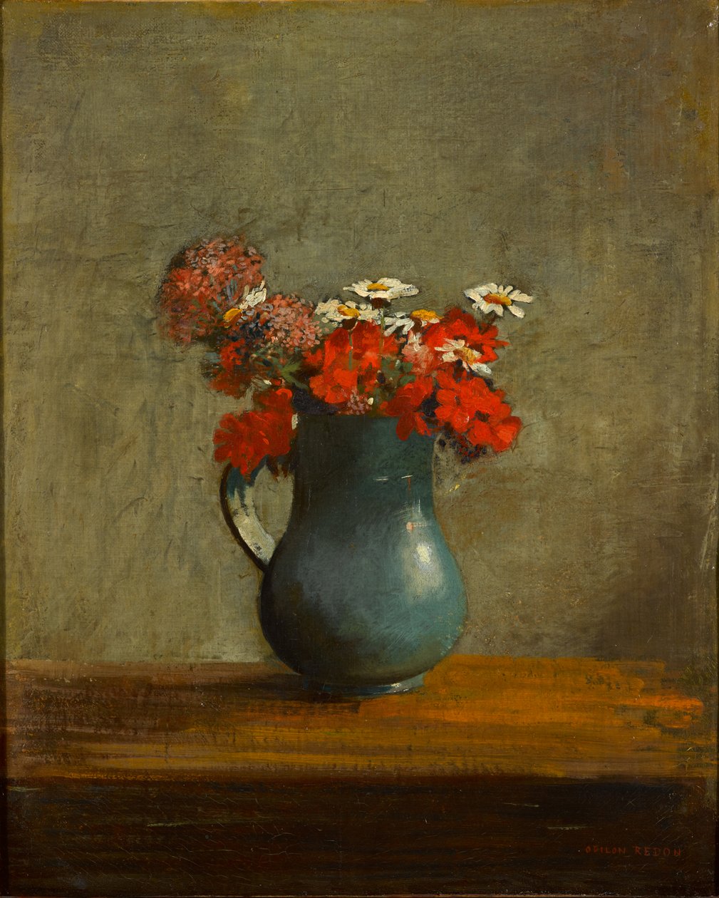 Blommor i en vas av Odilon Redon