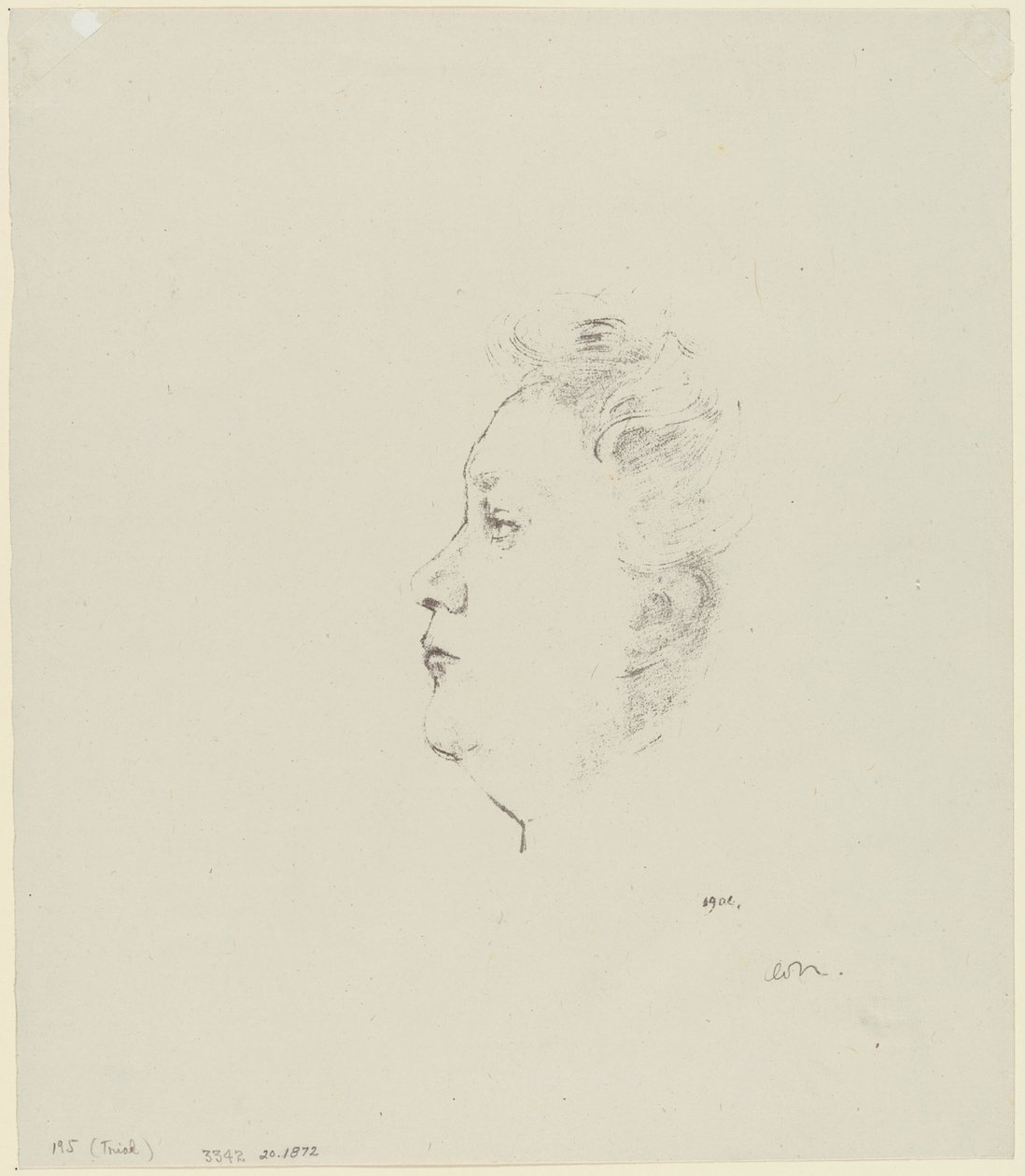 Juliette Dodu av Odilon Redon