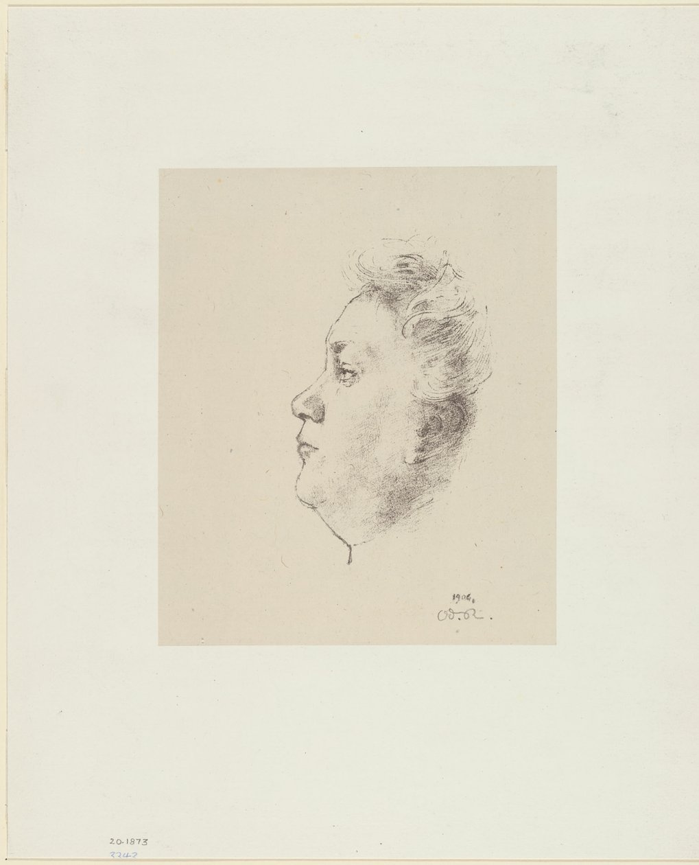 Juliette Dodu av Odilon Redon
