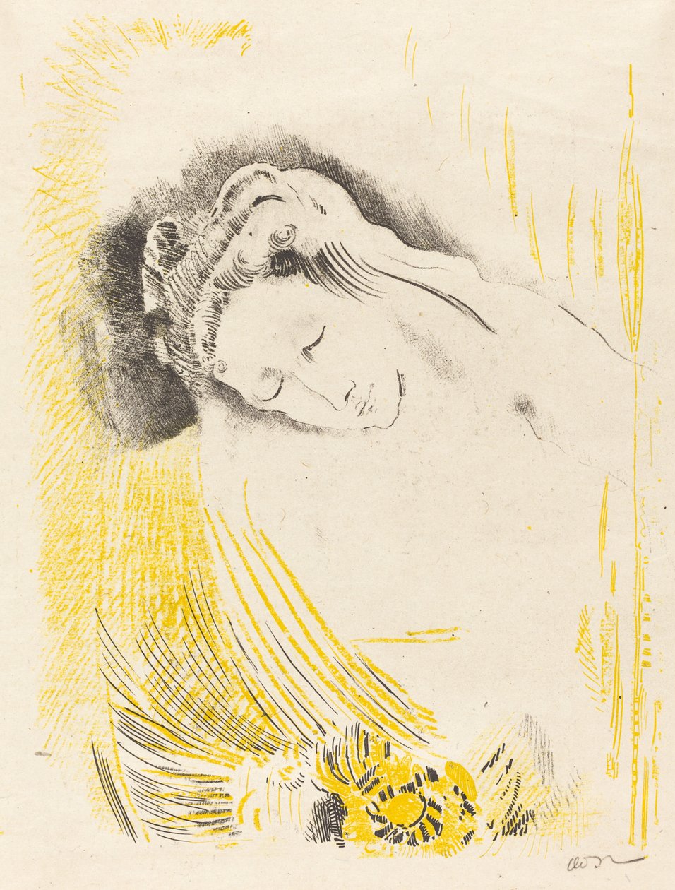 l Sulmite (sulmiten) av Odilon Redon