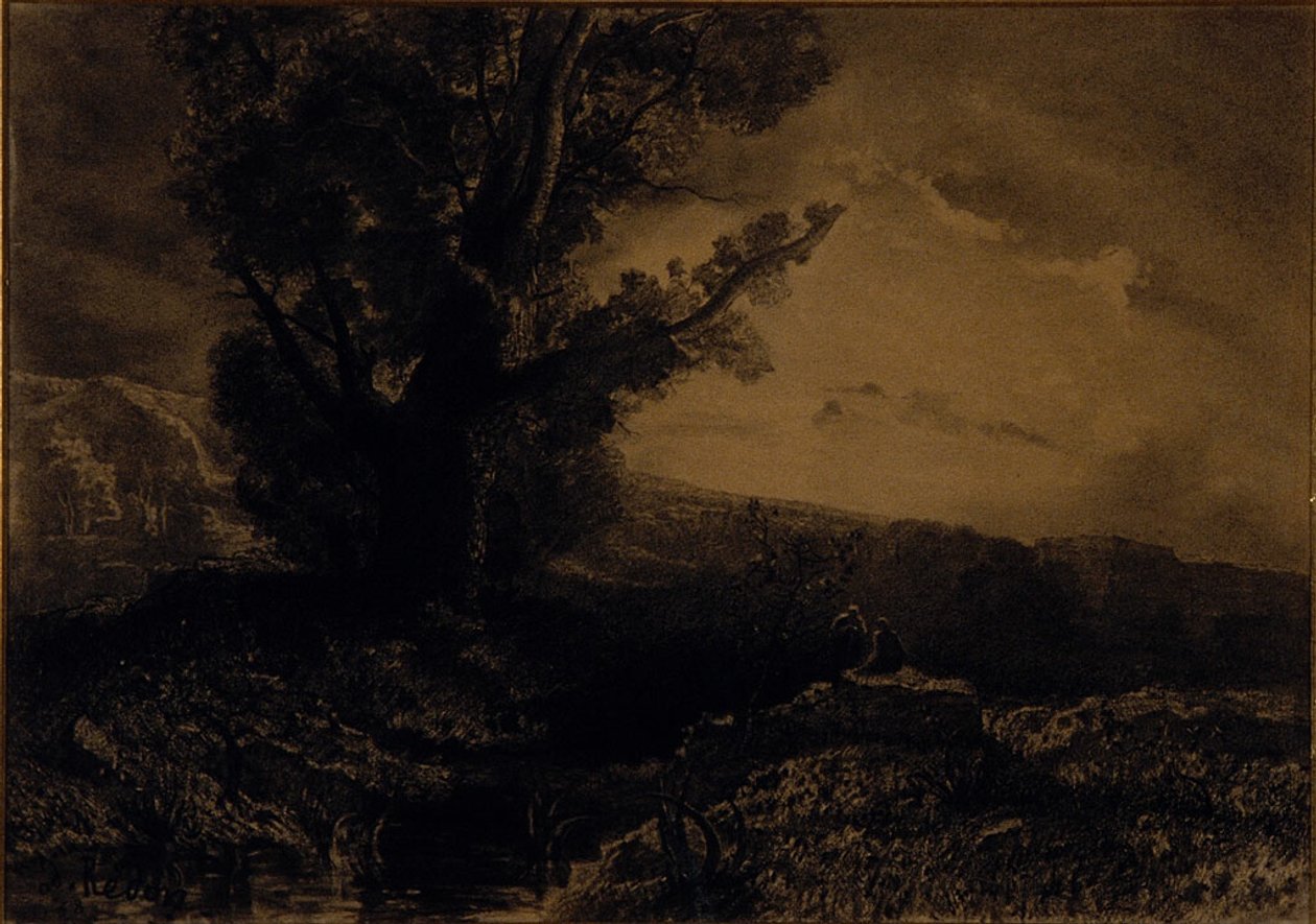 Landskap av Odilon Redon