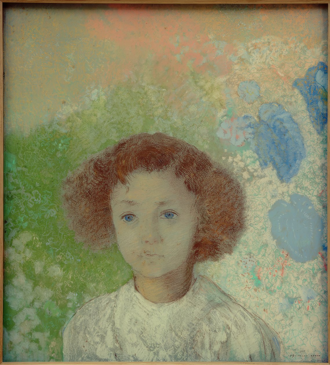 Mademoiselle de Gonet av Odilon Redon