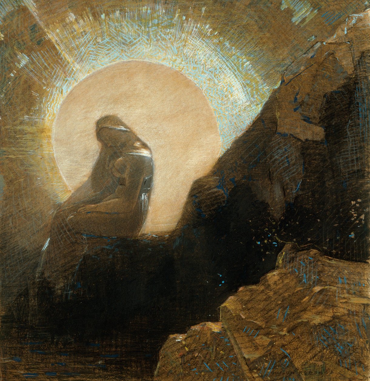 Melankoli av Odilon Redon