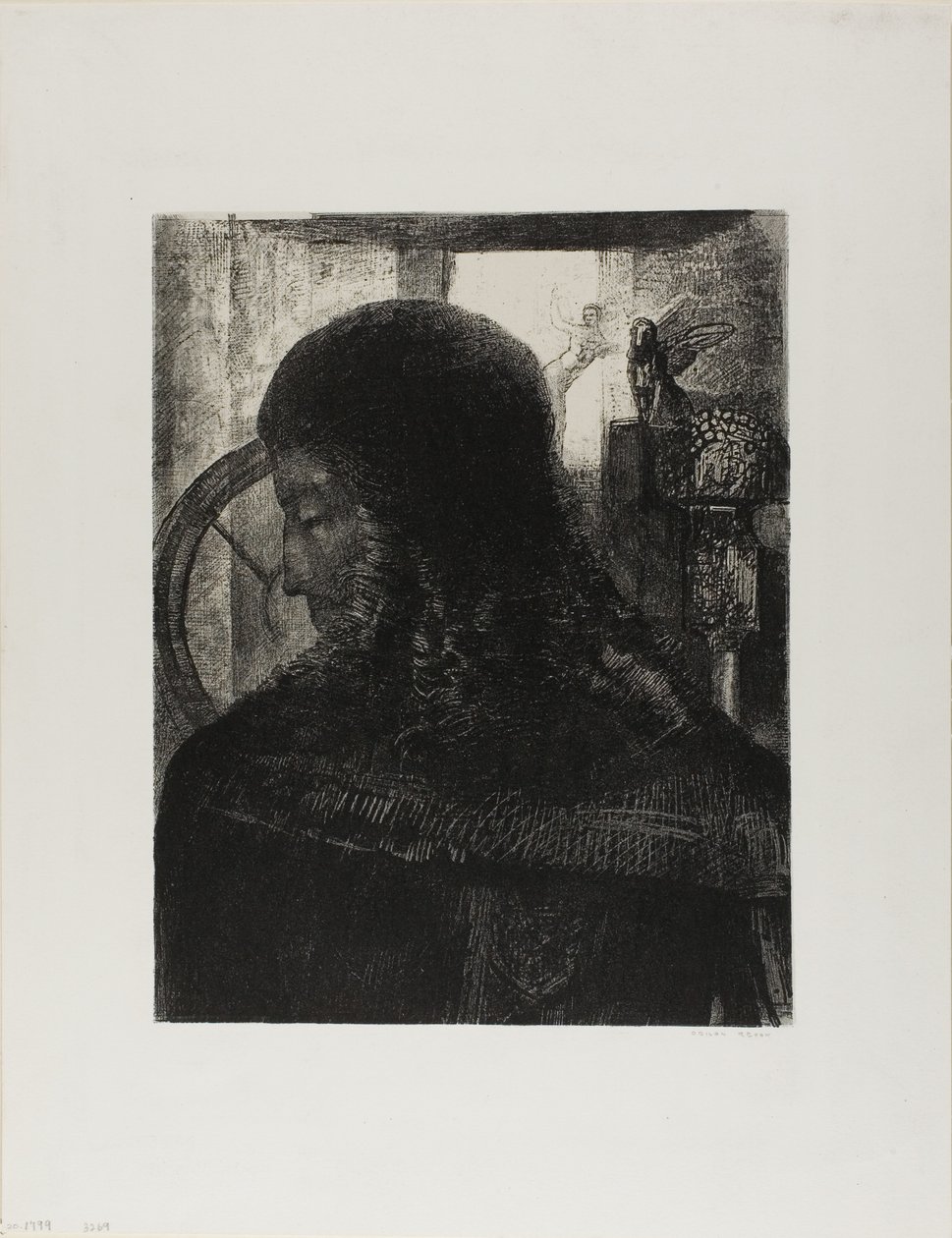 Gamle riddare av Odilon Redon