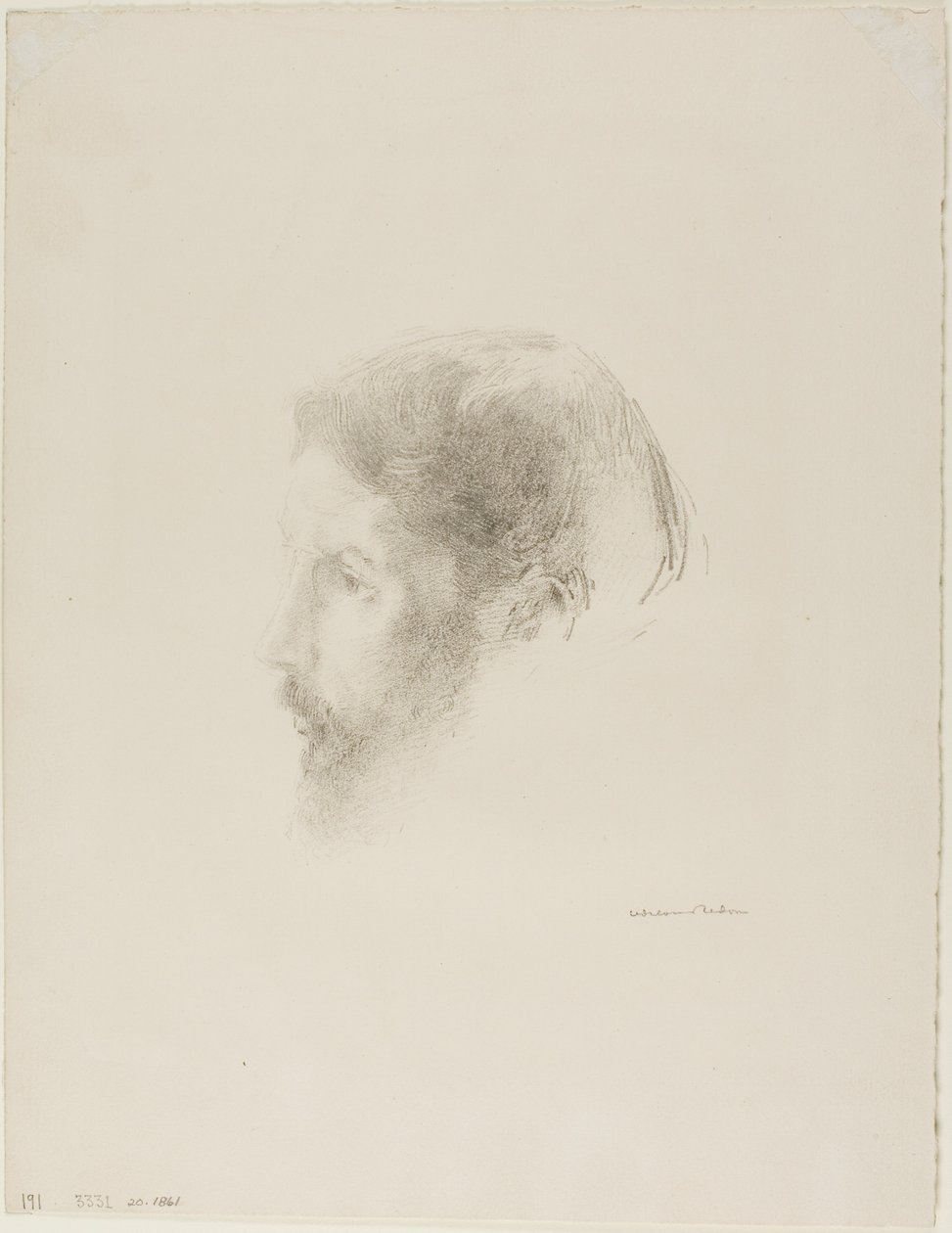 Pierre Bonnard av Odilon Redon