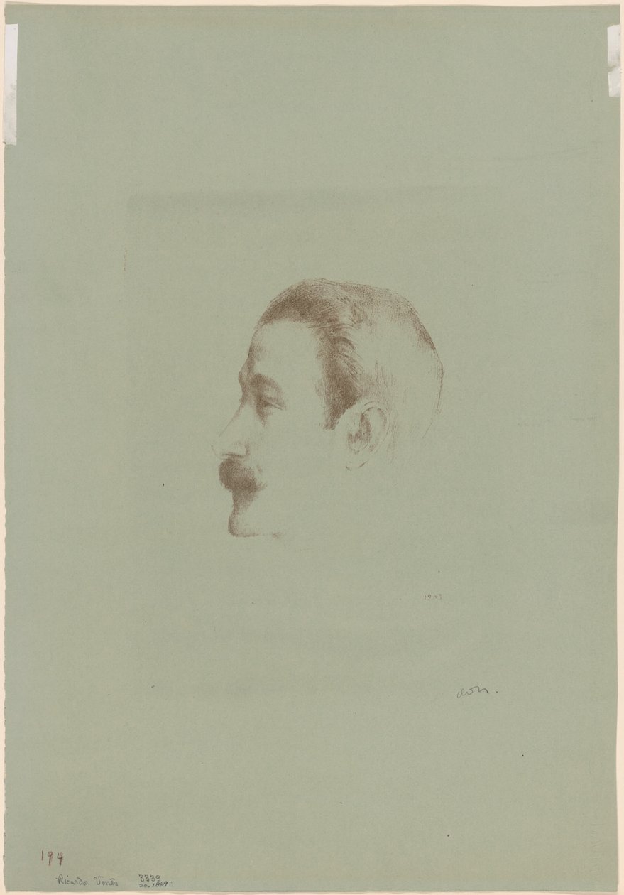 Ricardo Vines av Odilon Redon