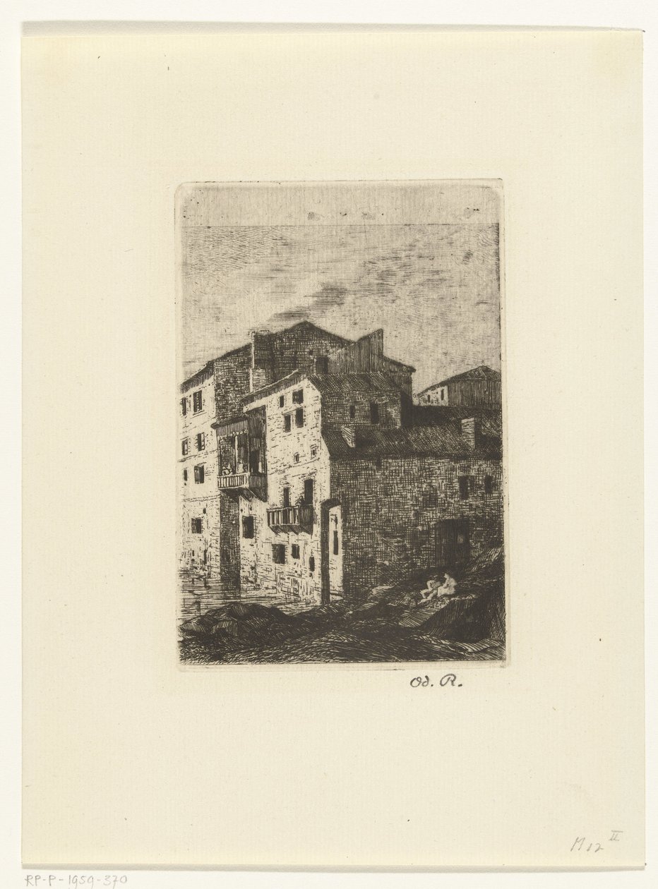 Saint-Jean-Pied-de-Port av Odilon Redon