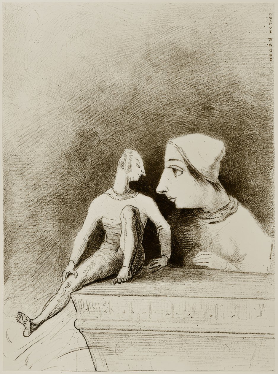 Smicker av Odilon Redon
