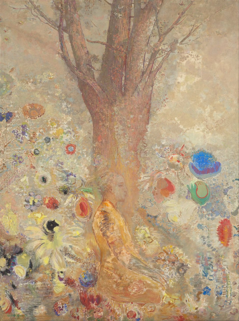 The Buddha av Odilon Redon