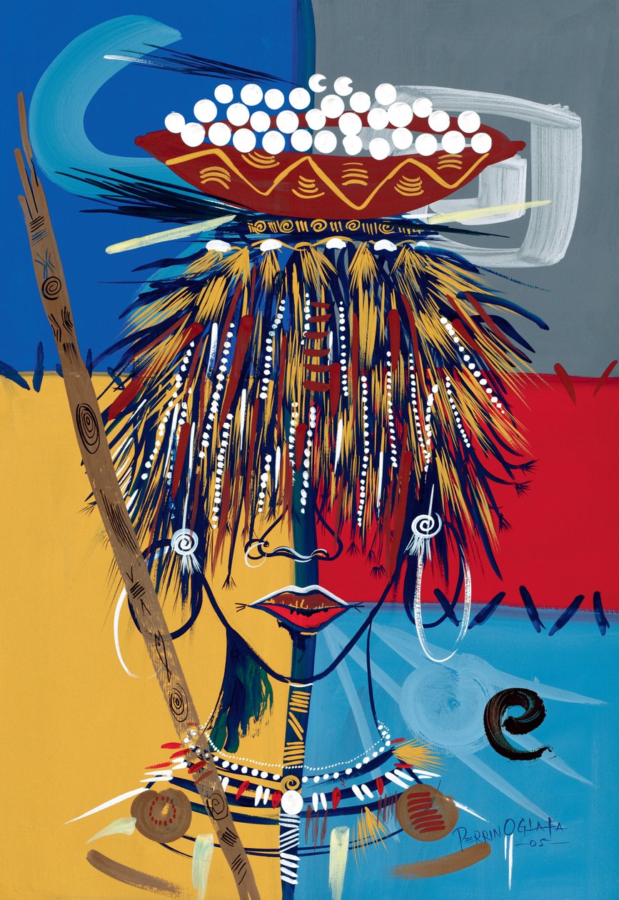 African Beauty 2, 2005 av Oglafa Ebitari Perrin