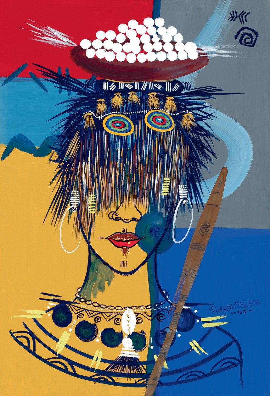 African Beauty 3, 2005 av Oglafa Ebitari Perrin