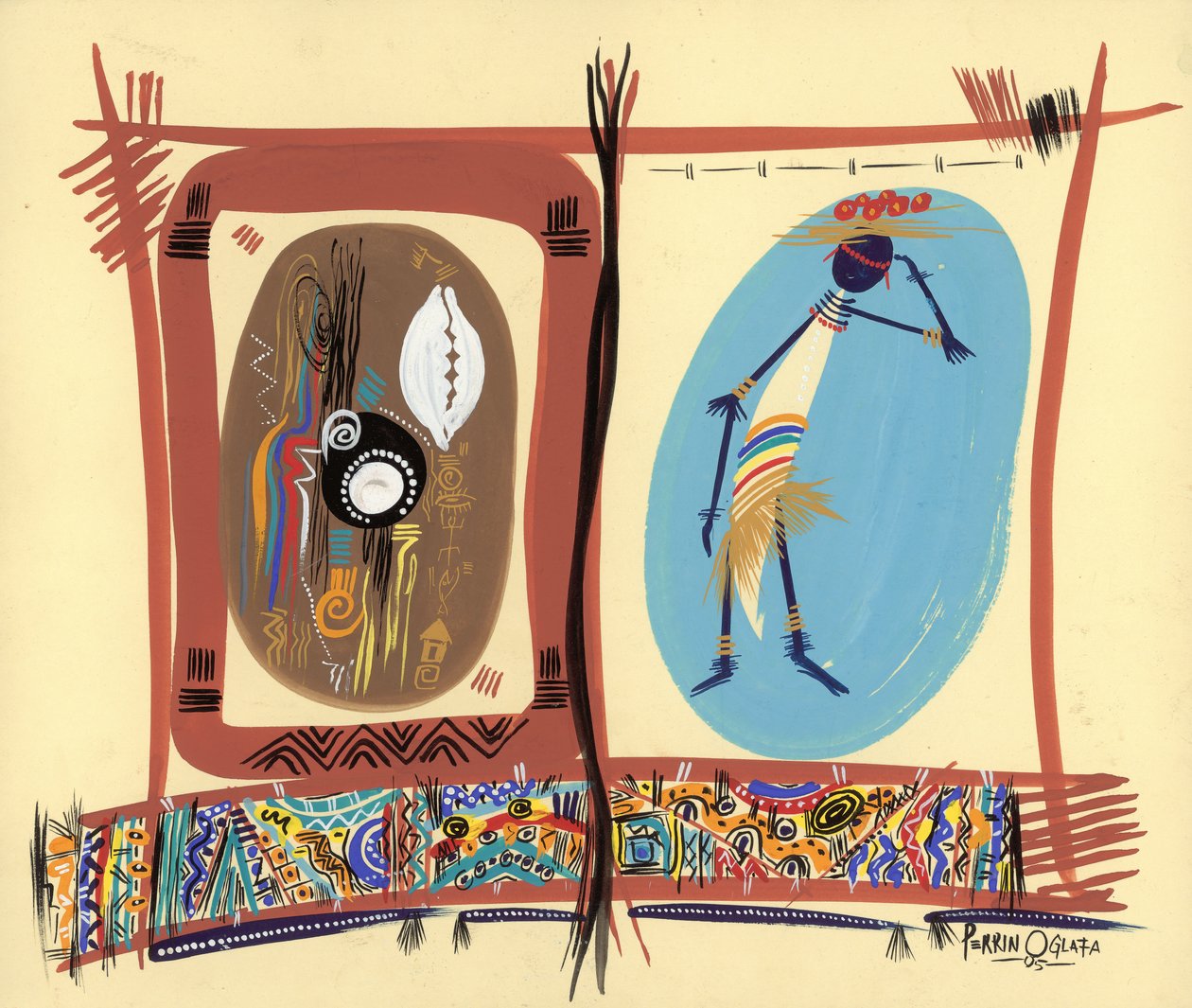 Element of Black culture, 2005 av Oglafa Ebitari Perrin