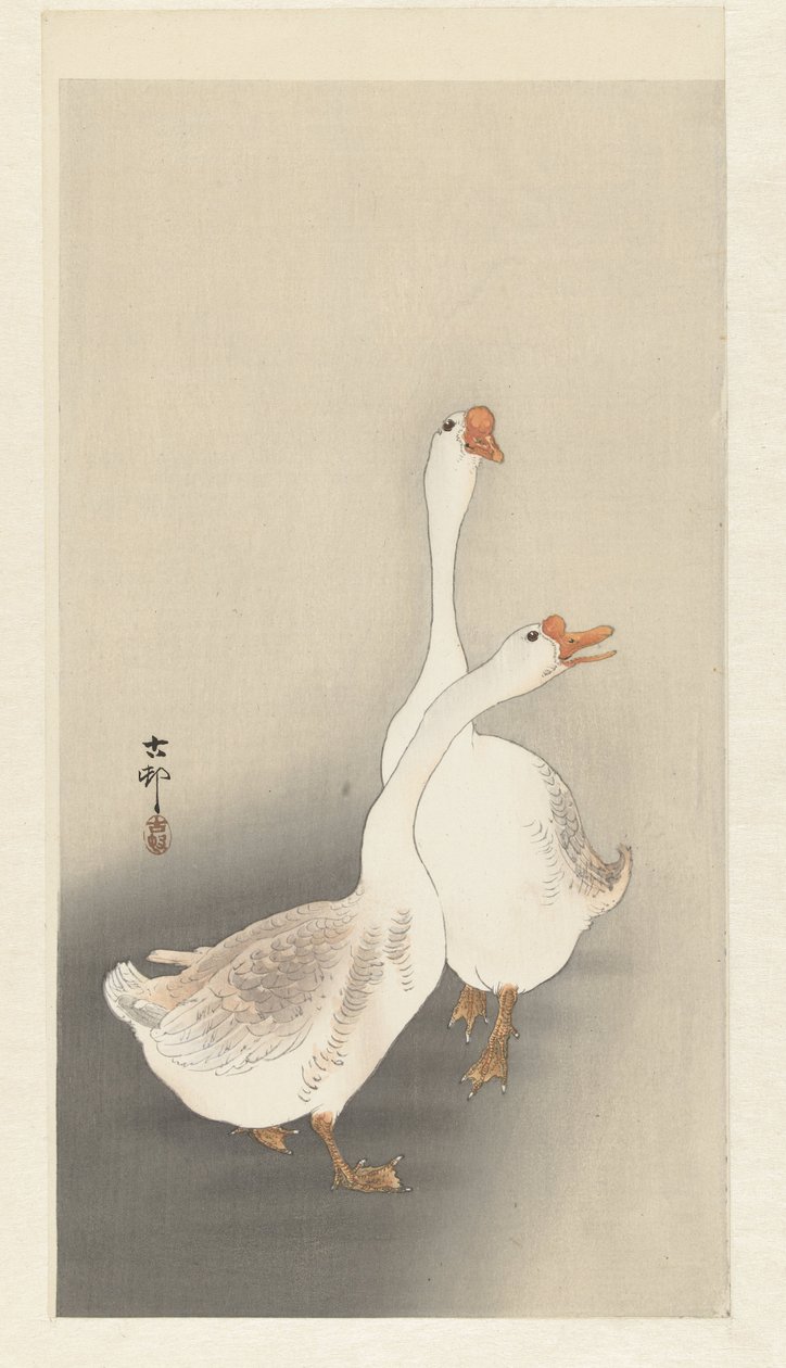 Två hela av Ohara Koson