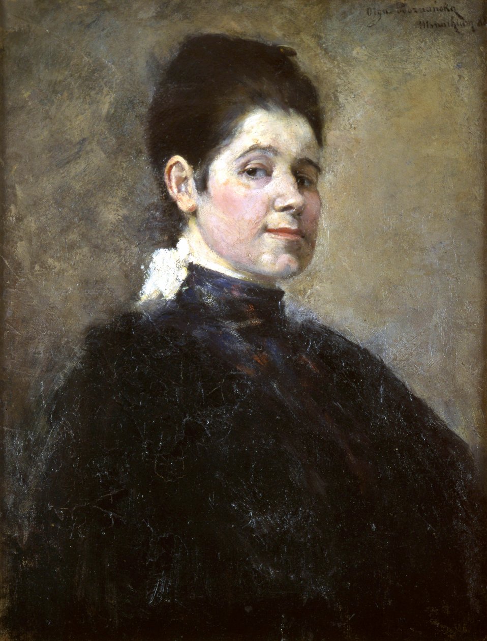 SJÄLVPORTRÄTT av Olga Boznanska
