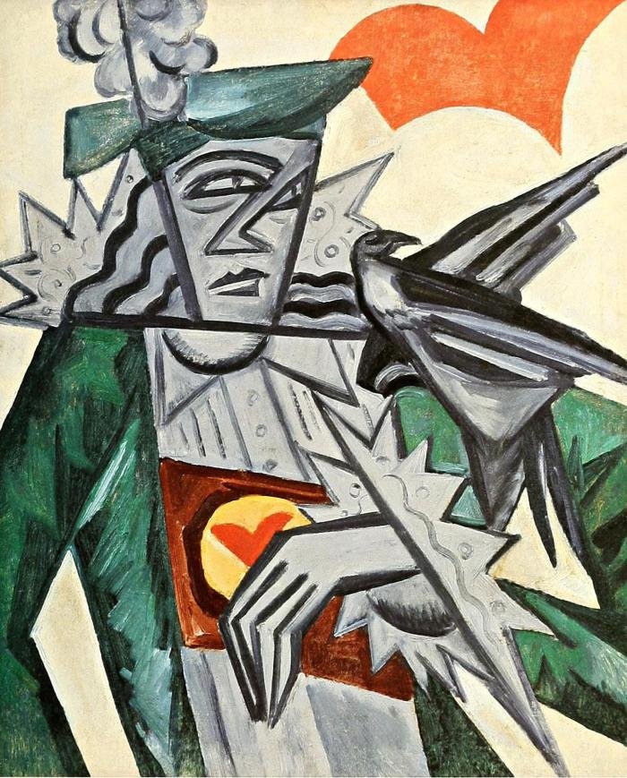   Jack of Hearts  av Olga Rozanova