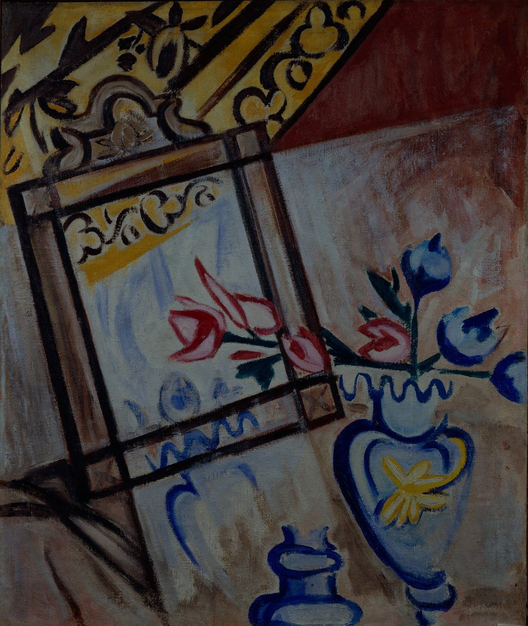 Stilleben, 1913 av Olga Rozanova