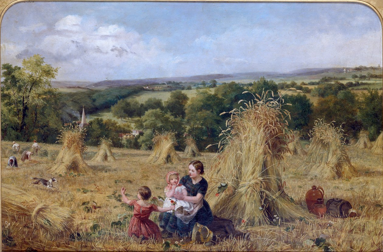Skördefältet, 1857-1858 av Oliver Lupton