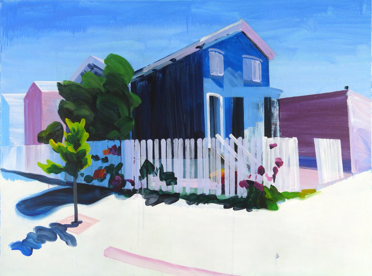 Klnd 2, 2015 (akryl på duk) av Olivier Morel