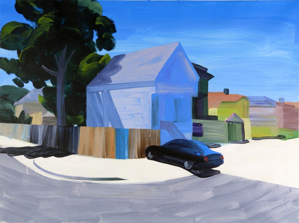 Klnd 3, 2015 (akryl på duk) av Olivier Morel