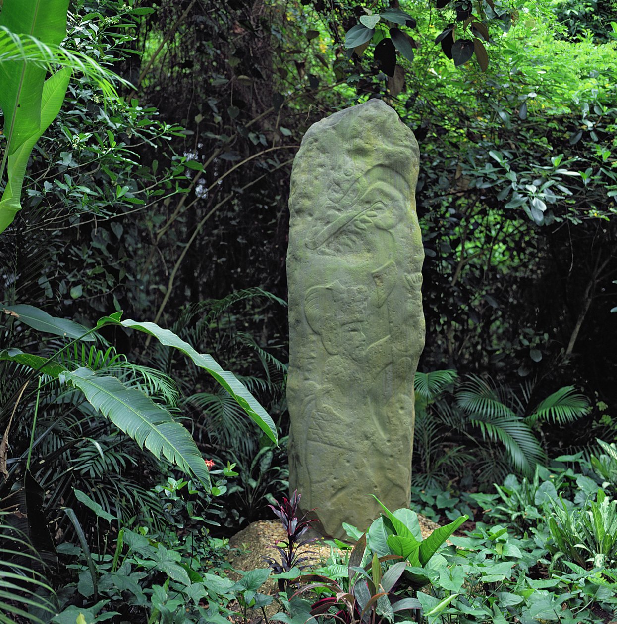 Monument 63, förklassisk period av Olmec