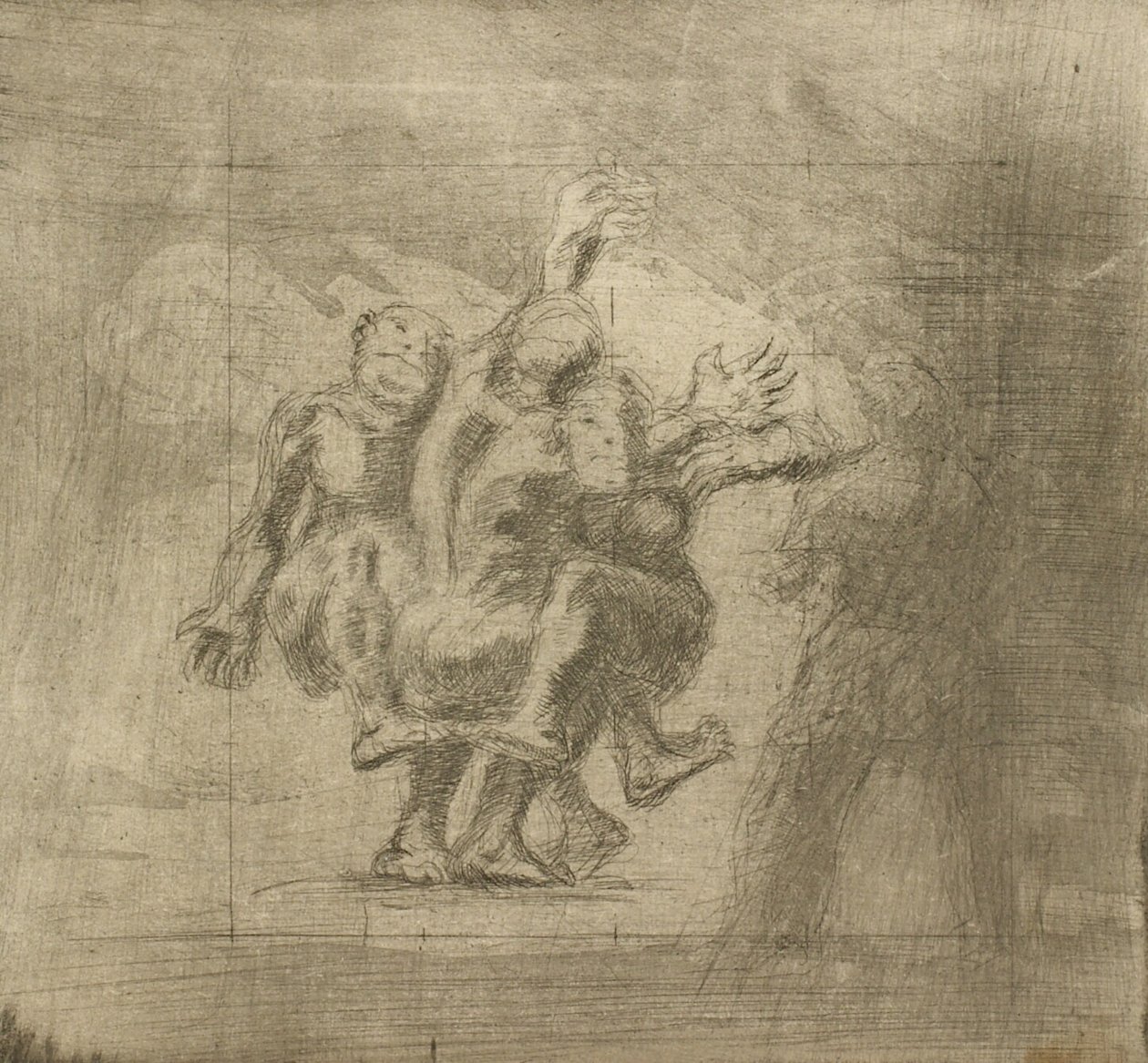 Macbeth och häxorna av Oluf Hartmann