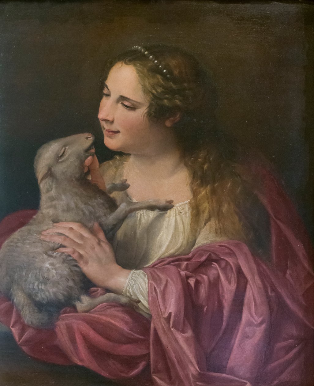 St Agnes av Orazio Gentileschi