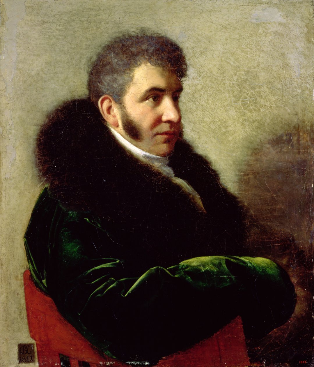 Porträtt av Ivan Alexeevich Gagarin (1771-1832) 1811 av Orest Adamovich Kiprensky