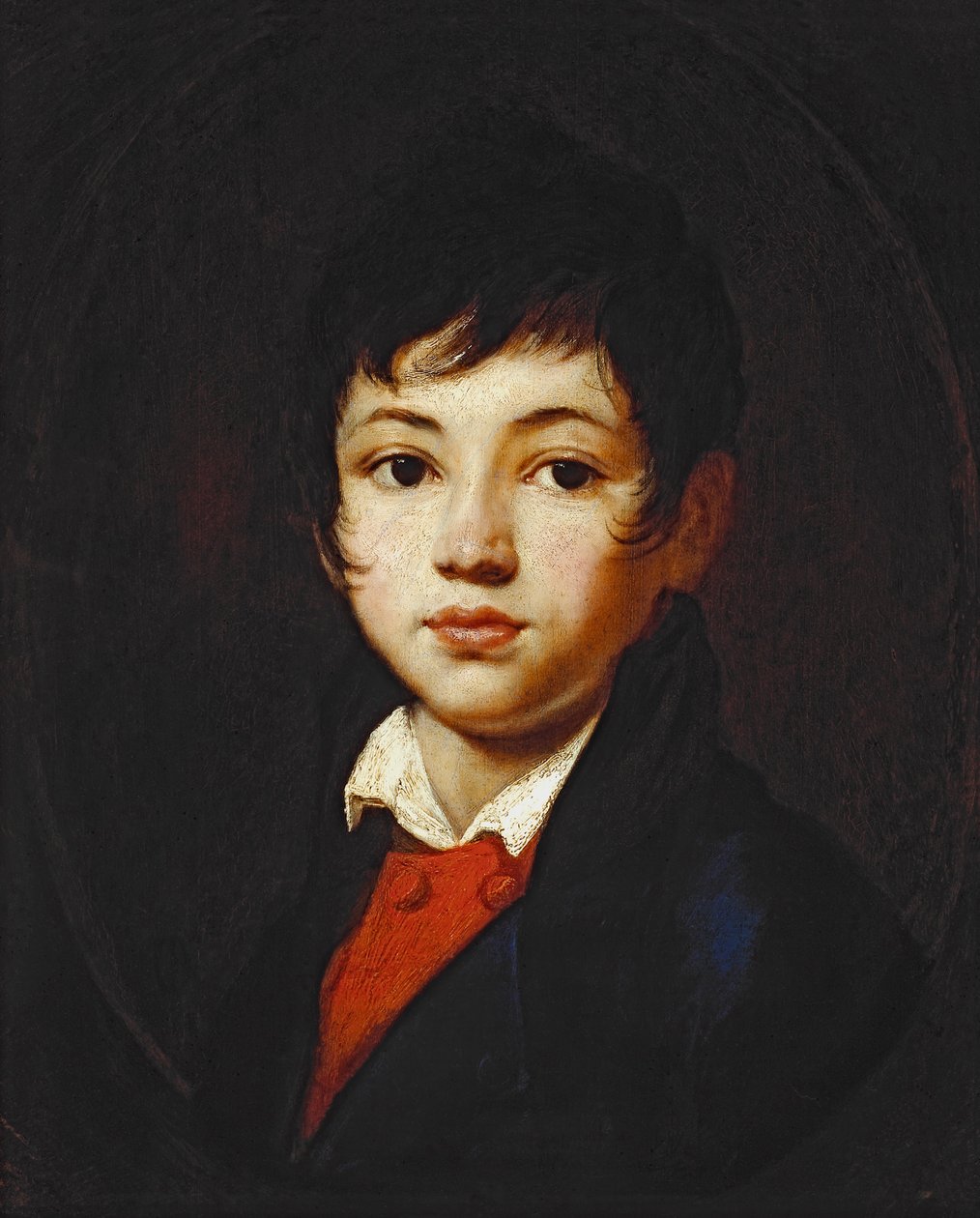 Porträtt av Alexander Chelishchev, 1808 av Orest Adamovich Kiprensky