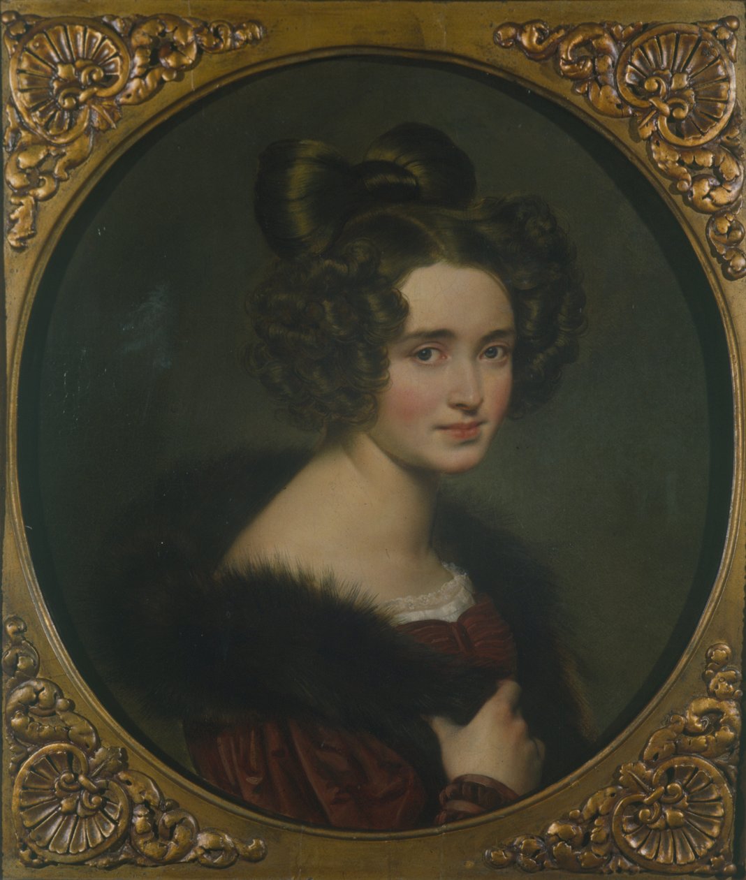 Porträtt av Olympiska spelen i Rumina, 1826 av Orest Adamovich Kiprensky