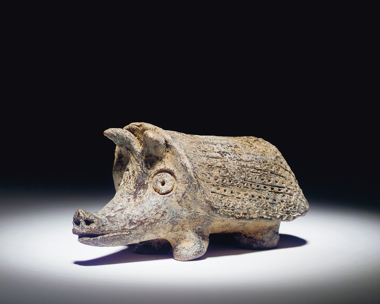 Igelkottsskalla, c.600 f.Kr av Orientalizing period Italic