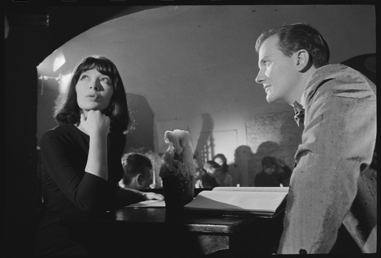 Juliette Greco med Pat Boone av Orlando Suero