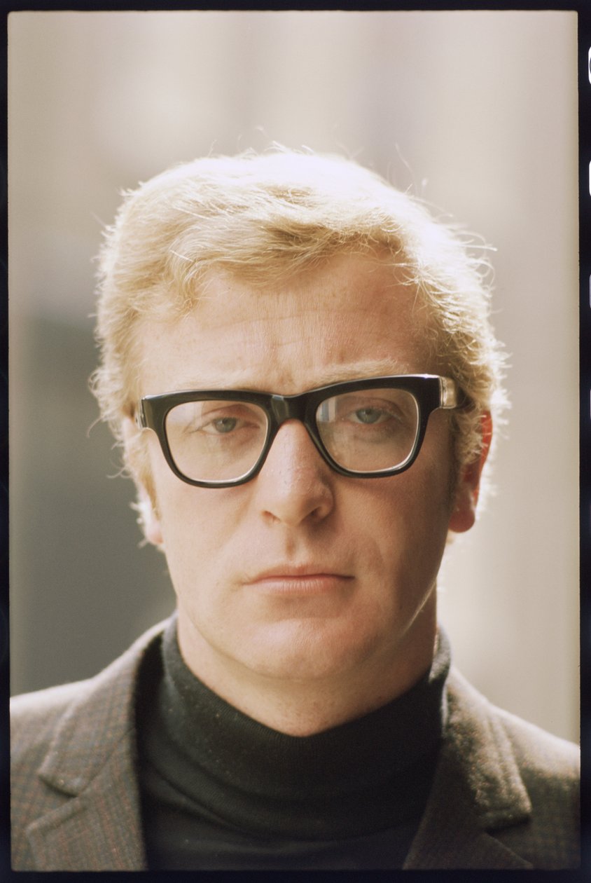 Michael Caine porträtt av Orlando Suero