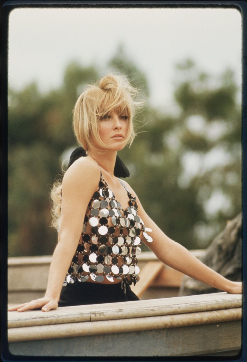 Sharon Tate porträtt av Orlando Suero