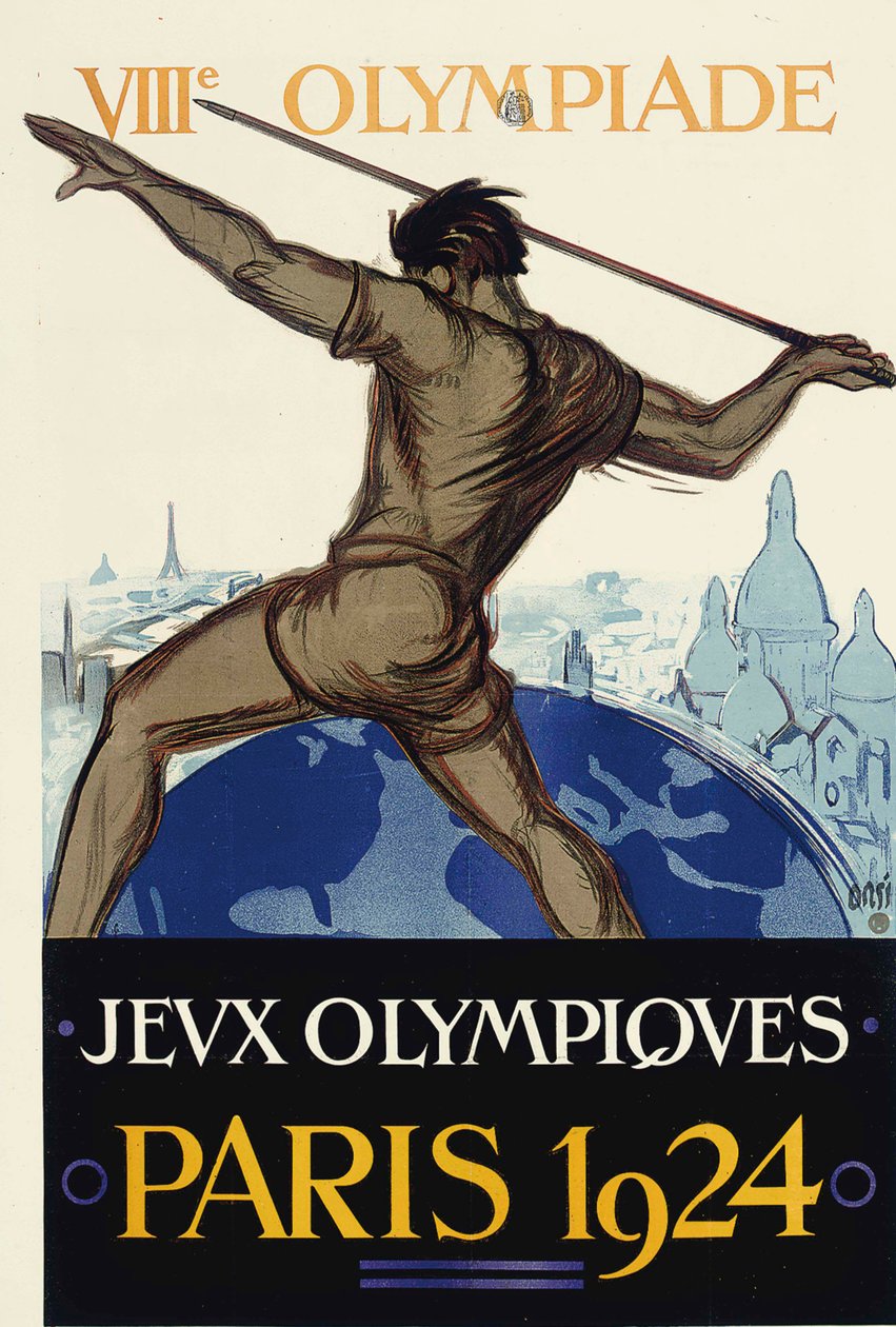 De olympiska sommarspelen 1924 i Paris 1924. av Orsi