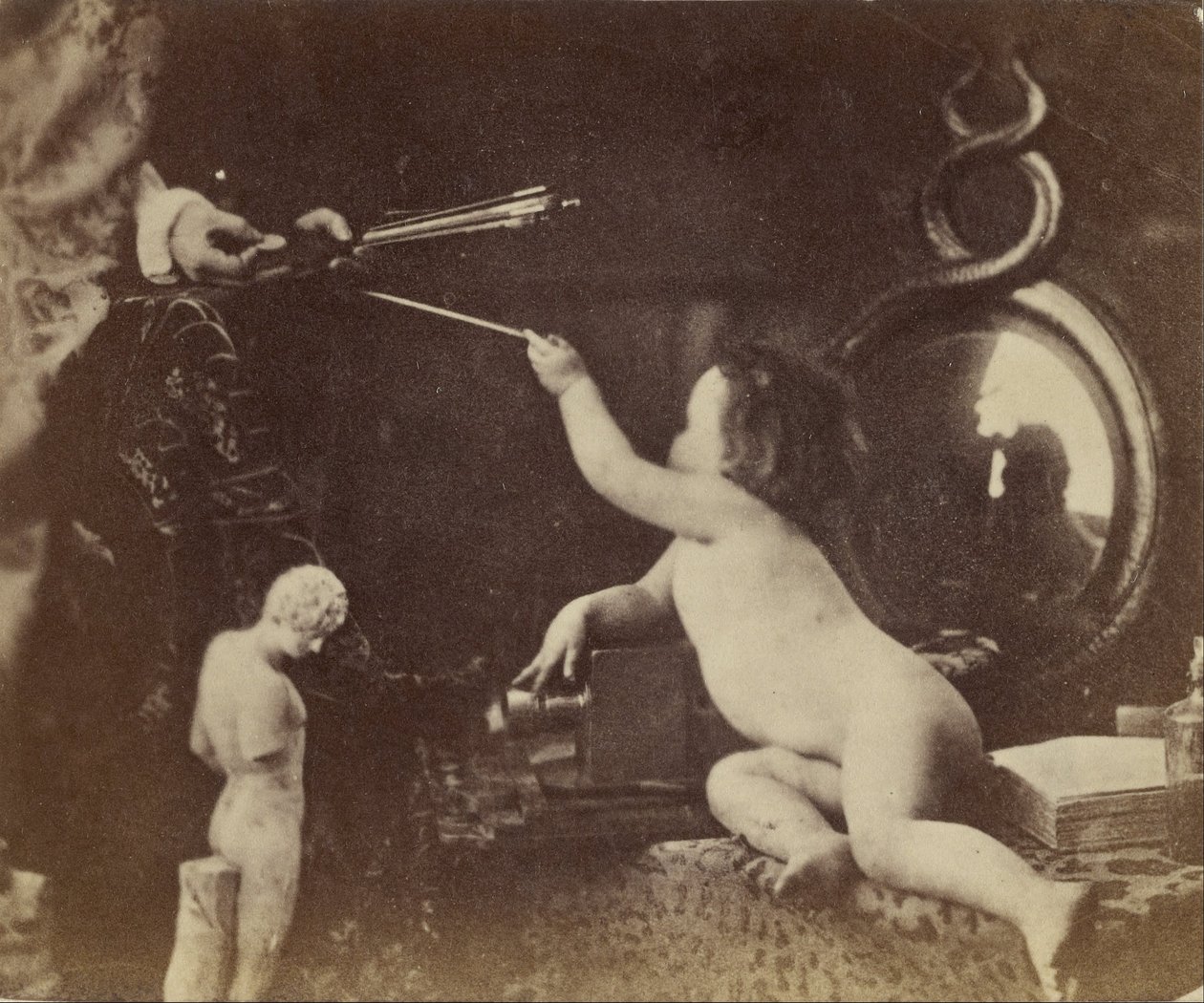 Infant Photography Gives the Painter an Additional Brush av Oscar Gustav Rejlander