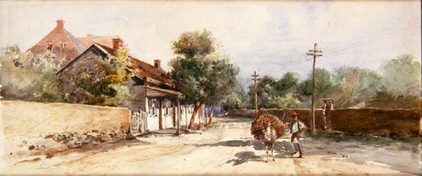 Santa Fe av Oscar Edward Berninghaus