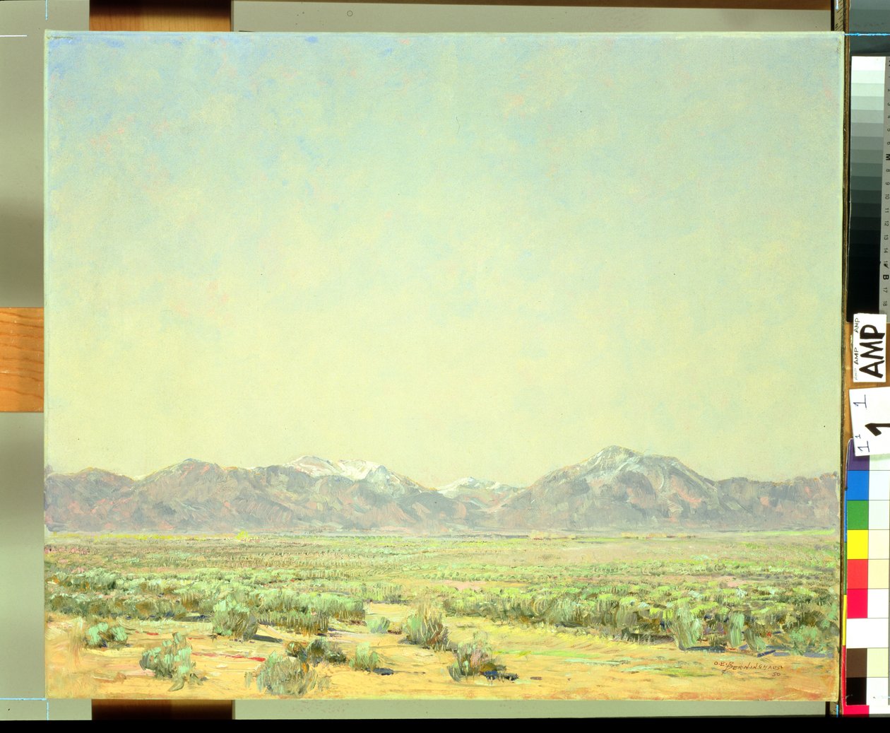 Taos Valley av Oscar Edward Berninghaus
