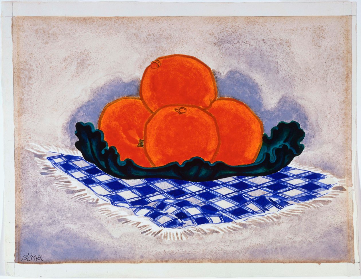 Apelsiner av Oscar Florianus Bluemner