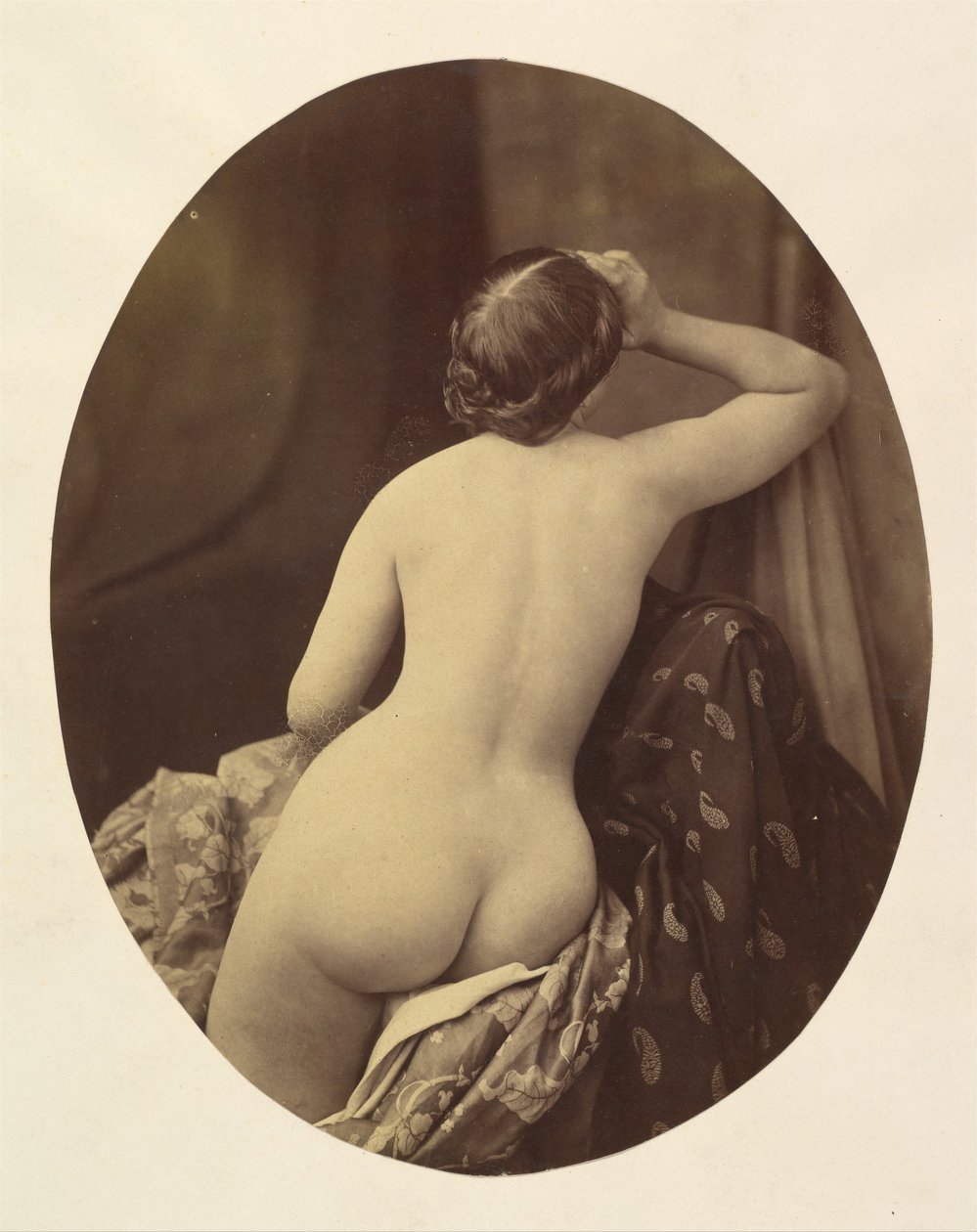 Ariadne, 1857. av Oscar Gustav Rejlander