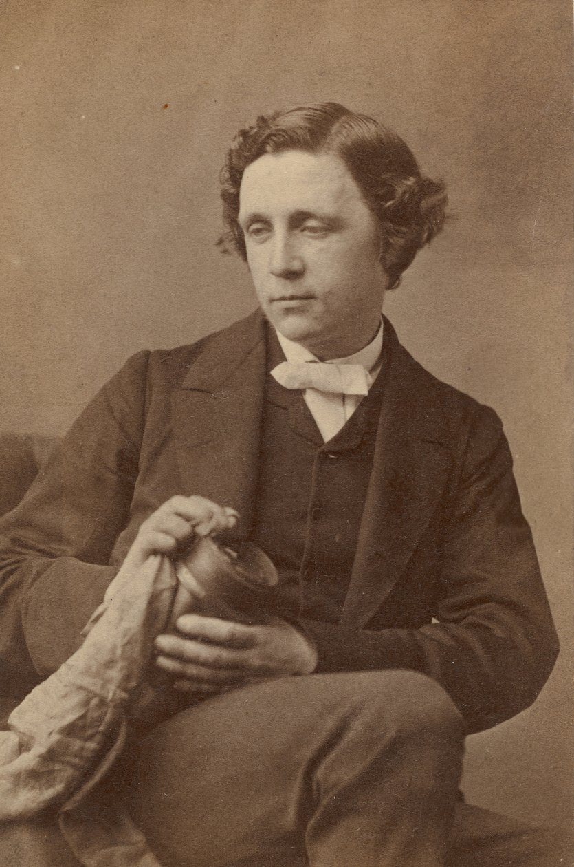 Lewis Carroll Charles Lutwidge Dodgson, 1863. av Oscar Gustav Rejlander