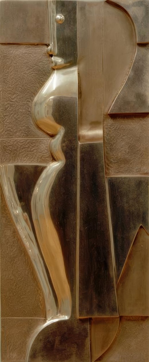 Abstrakt figur av Oskar Schlemmer