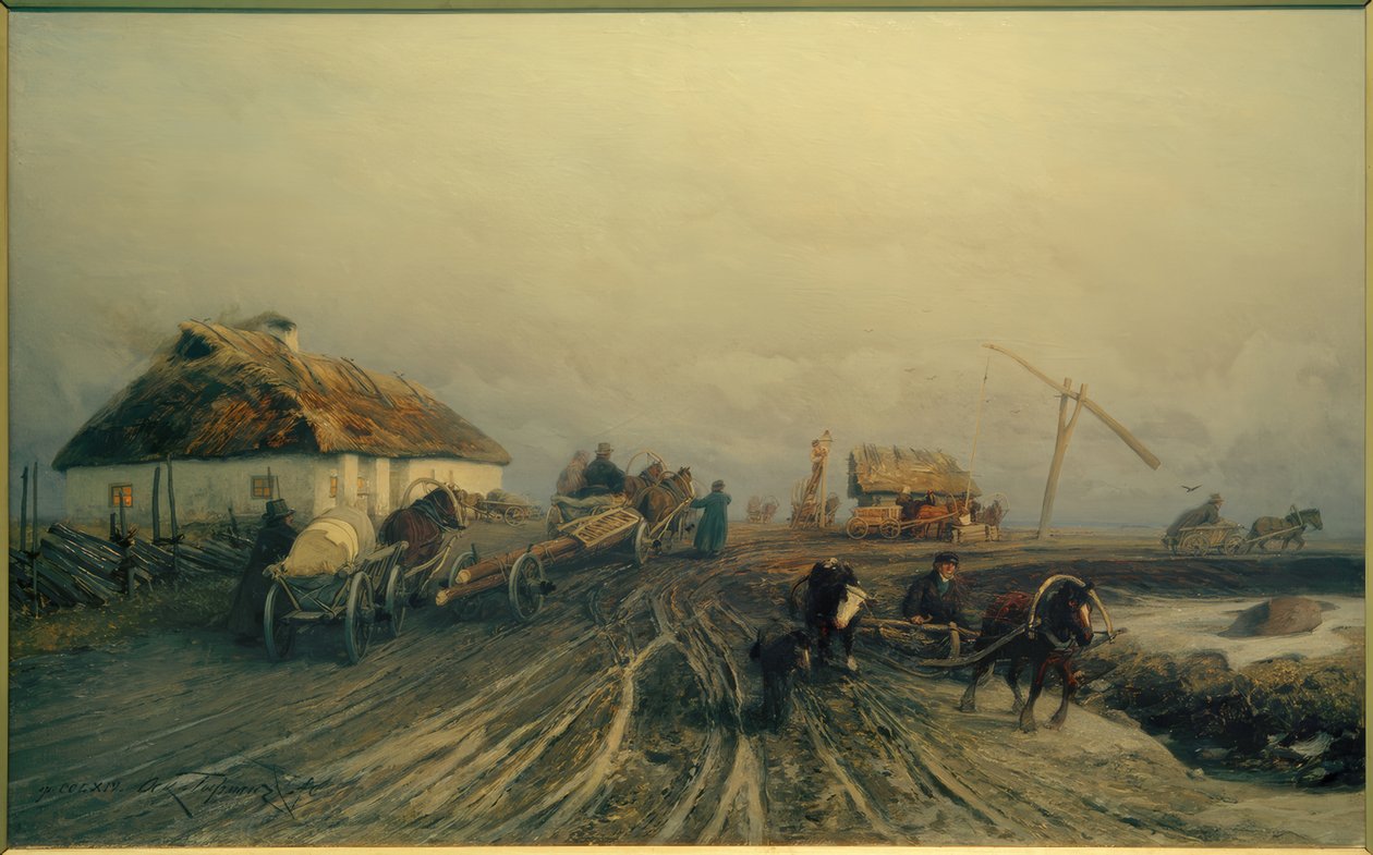 O. Hoffmann, tidig vår i Estland av Oskar Hoffmann
