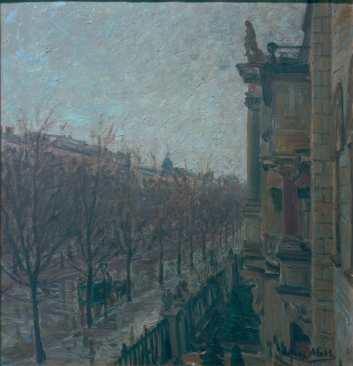 Kurfürstendamm av Oskar Moll