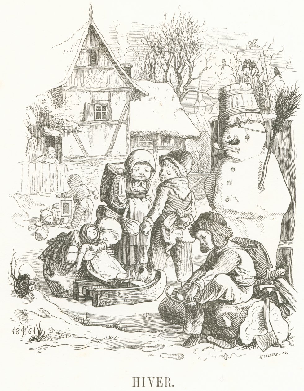 H: Vinter av Oskar Pletsch